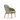 YUYUO | Medium Back Armchair - Fabric Seat & PU Leather Back